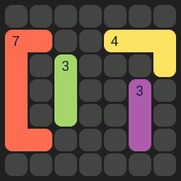 D7 dominó - juegos mentales - icono