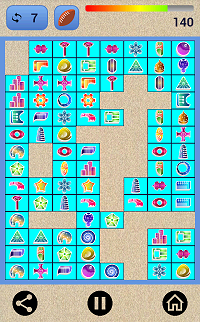 Connect Abstrakt - Gelegenheitsspiele - Bildschirmfoto