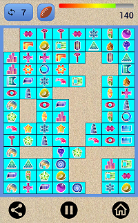Connect Abstract - casual game - screenshot